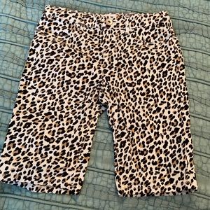 Children’s Place cheetah print shorts size 8